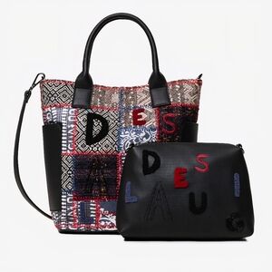 Desigual 2-N-1 Bag Soft Henna Shibuya Grey Osona